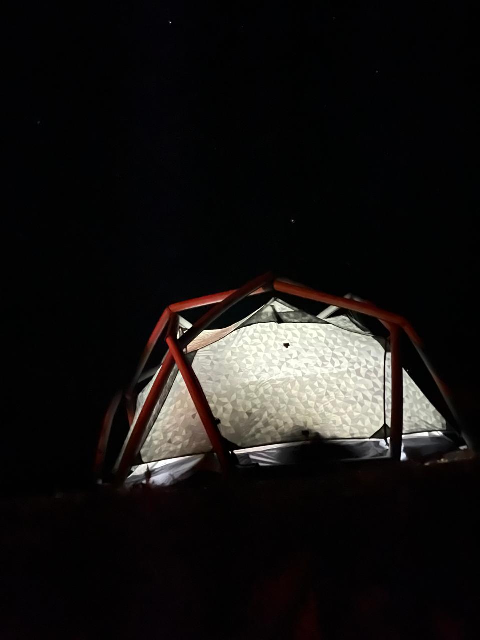 Tent Night Camping in Mongolia during Self Drive trip